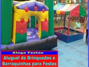 Locação de Brinquedos  na Zona Leste no Parque do Carmo
